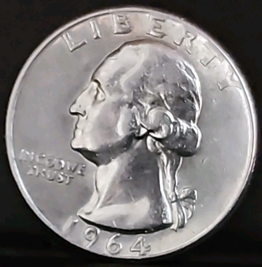 1964 U.S. Mint Certified Washington US Quarters (1932-1998) for