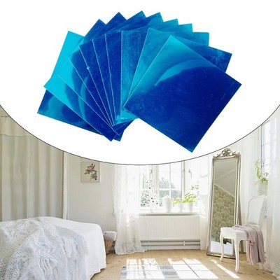 Spiegelaufkleber 10Pcs Acryl Aufkleber Dekoration Fliesen Home Decor Praktisch