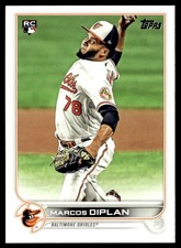 2022 Topps Marcos Diplan Rookie Baltimore Orioles #517