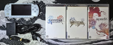 Sony PSP 2000 Console Felicia Blue + 3 Final Fantasy Games Charger 4GB Memory
