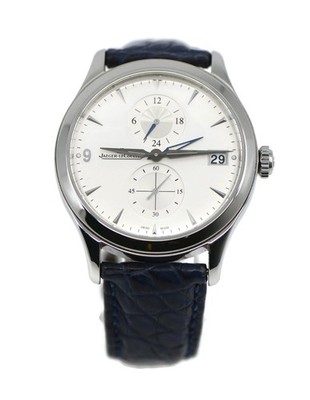 Jaeger LeCoultre Master Hometime Stainless Steel Watch Q1628420