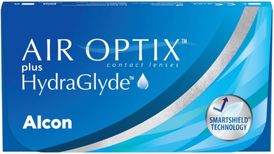Air Optix plus Hydraglyde Monatslinsen Weich | 6 Stück | BC 8.6 Mm | DIA 14.2 Mm