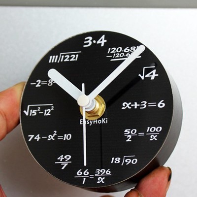 Fridge Magnetic Clock Portable Home Kitchen Decoration Refrigerator Sticker