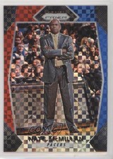 2017-18 Panini Prizm Red White & Blue Prizm Nate McMillan #230 0q5
