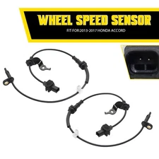Pair For Honda 2013-17 Accord Wheel Mounted Harness W/ Front Speed ABS Sensor