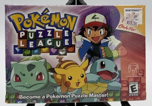 New ListingPokemon Puzzle League (Nintendo 64, 2000) BOX And Manual Only