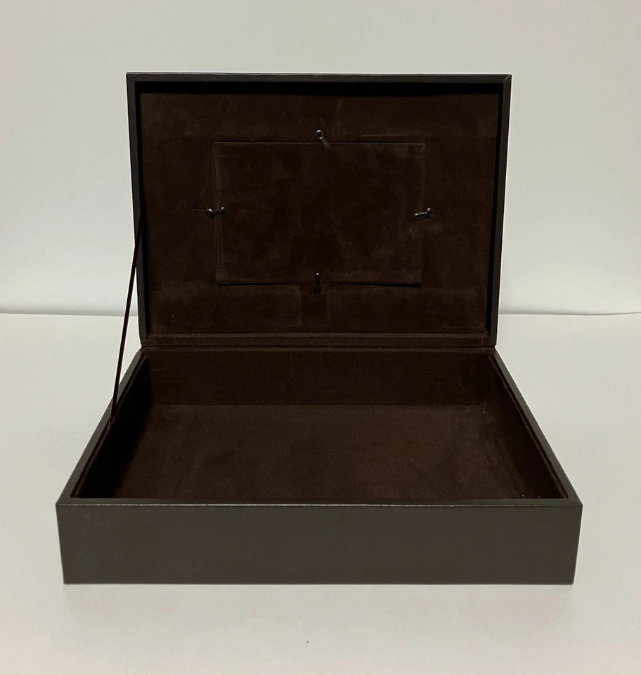 Caja de fotos, marrón oscuro Foto 2 de 4