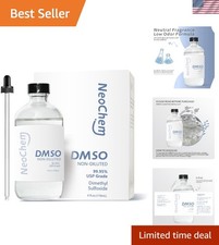 99.95 Pure DMSO Liquid  4 oz. Non-Diluted  Odorless in Glass Bottle