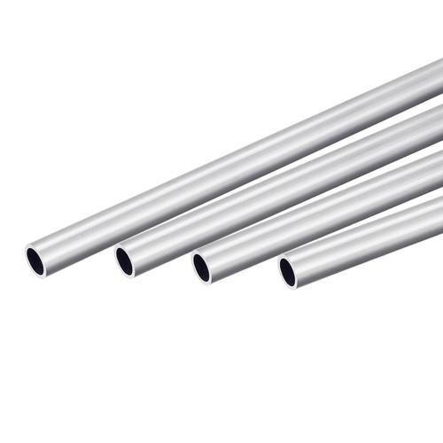 Produktbild von TOP-VIGOR 1x 6063 Aluminium-Rundrohr – 16mm Außen-, 13mm Innendurchmesser, 300mm Länge – Nahtlos, Für Industrie, DIY & Möbelbau