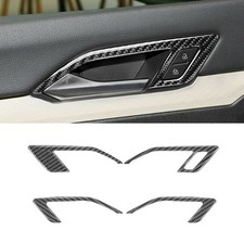 4*Carbon-Türgriff Ziehen Innentürgriff Abdeckung für VW Golf 8 GTI MK8 2021-2023