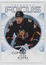 2024-25 SP Authentic Freshman Focus Blue Adam Klapka #11 1fg6