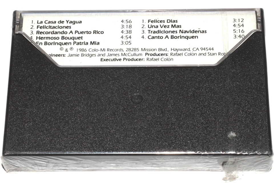 Navidades Stanley Robley Jibaros Modernos Recordando Puerto Rico Cassette SEALED - Image 2 of 4