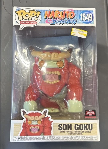 Funko POP Animation Naruto Shippuden SON GOKU Vinyl Jumbo Figure 1549 NEW