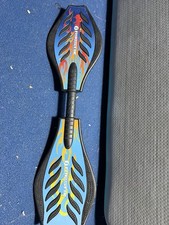 Razer Ripstik Blue & Black Large Waveboard Skateboard Caster Board 33”