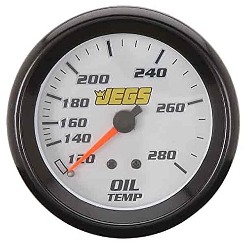 JEGS 41222 2-5/8" Mechanical Oil Temperature Gauge