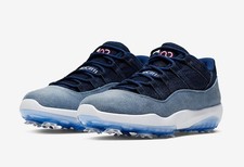 Size 10.5 - Air Jordan 11 Golf Low No Denim A...