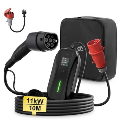 11kW Mobile Wallbox/Ladestation 3-Phasig, 10m CEE 6-16A auf Typ 2 HYUNDAI IONIQ5