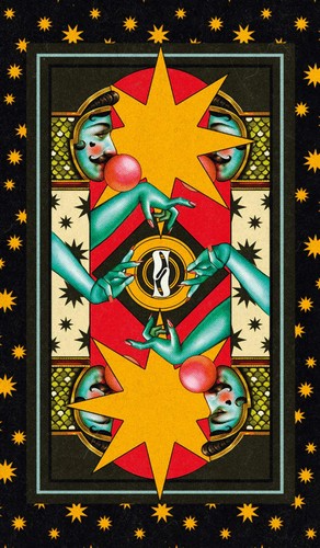 Supernova Tarot Card Deck Premium Edition Federico Salis Lo Scarabeo EX304 - Picture 6 of 7