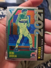 2021 Panini FLUX Basketball Deni Avdija Freshman Year RC #6 Washington Wizards