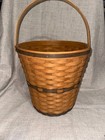 Longaberger 1989 Waste Basket with Signatures — photo 1