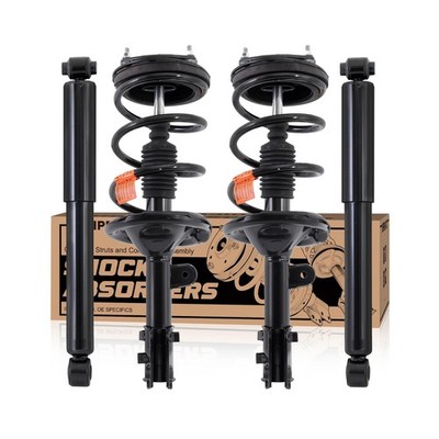 KUIPERAUTO Front and Rear Complete Struts Coil Spring Assembly 172918 172917 ...