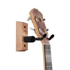 Ukulele Hanger Wooden Wall Mount Made in the USA or Mandolin Hanger - Cherry
