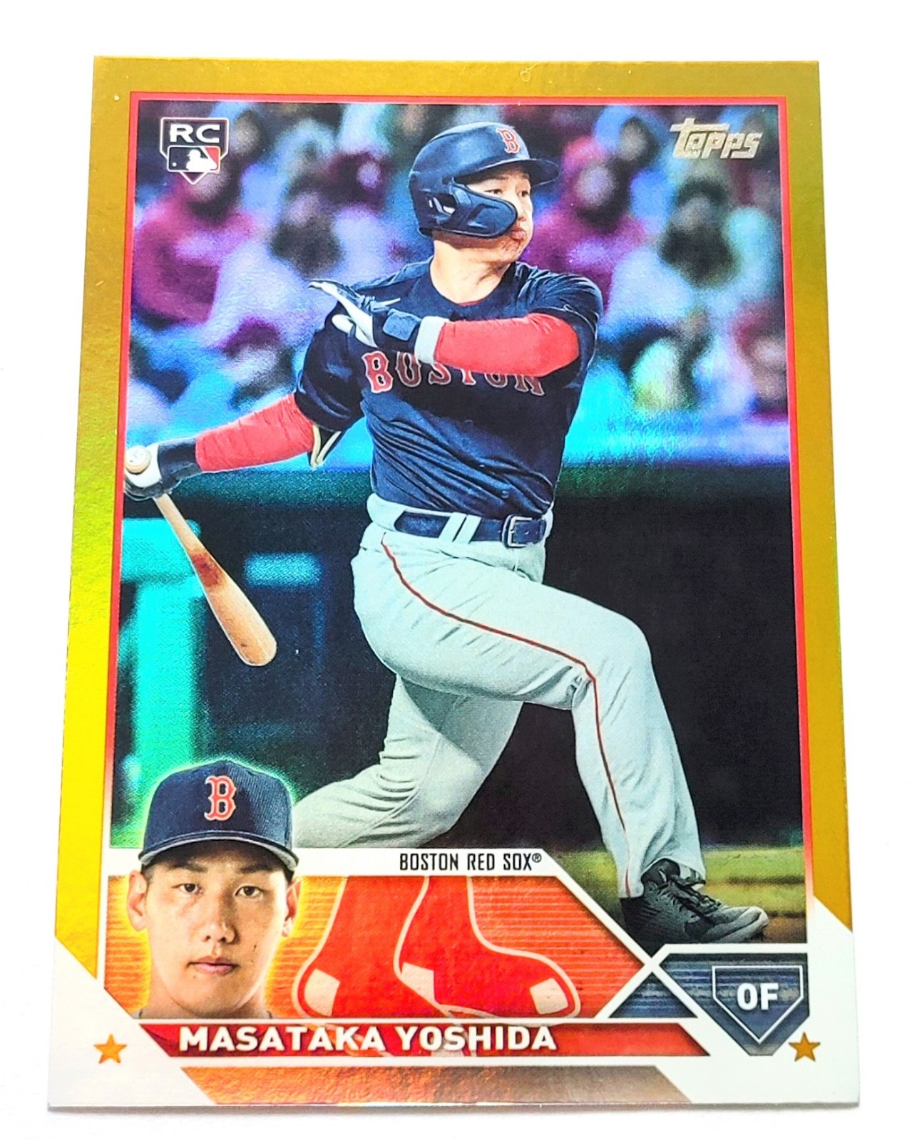 Masataka Yoshida 2023 Topps Series 2 Gold Foil RC #471