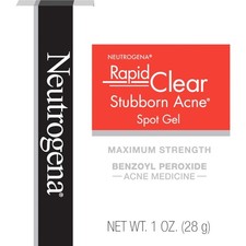 Acne Spot Treatment Gel 10 Benzoyl Peroxide Clear Skin Fast 1 oz