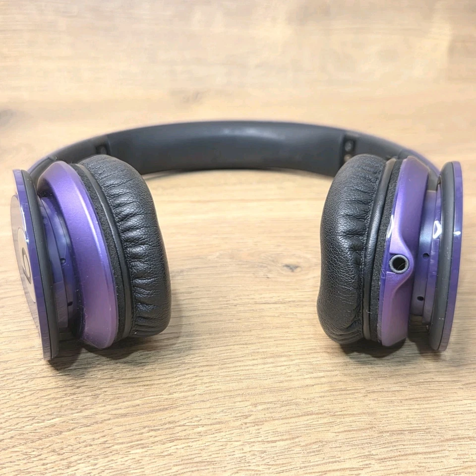 Beats Solo HD проводные наушники фиолетовый с чехлом кабель iPhone адаптер - Изображение 3 из 4