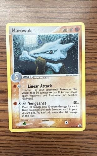 Marowak 7/112 FireRed & LeafGreen Holo