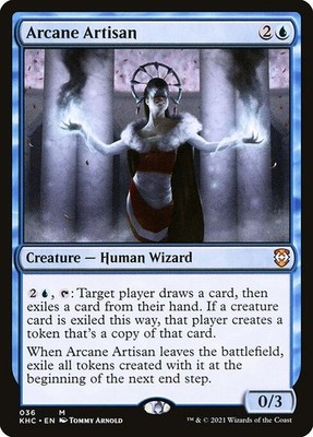 Arcane Artisan NonFoil Kaldheim Commander 36 NM MTG