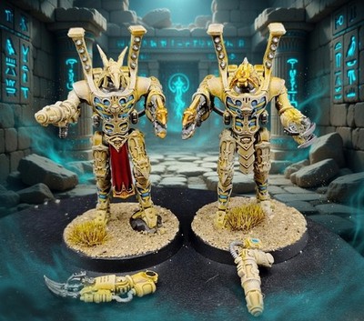 Commission Sekhetar Robots Thousand Sons Magnetised pro painted Warhammer 40k 