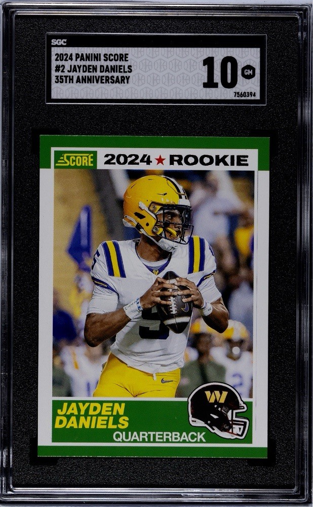2024 Score - 35th Anniversary Rookie Jayden Daniels #2 (RC)