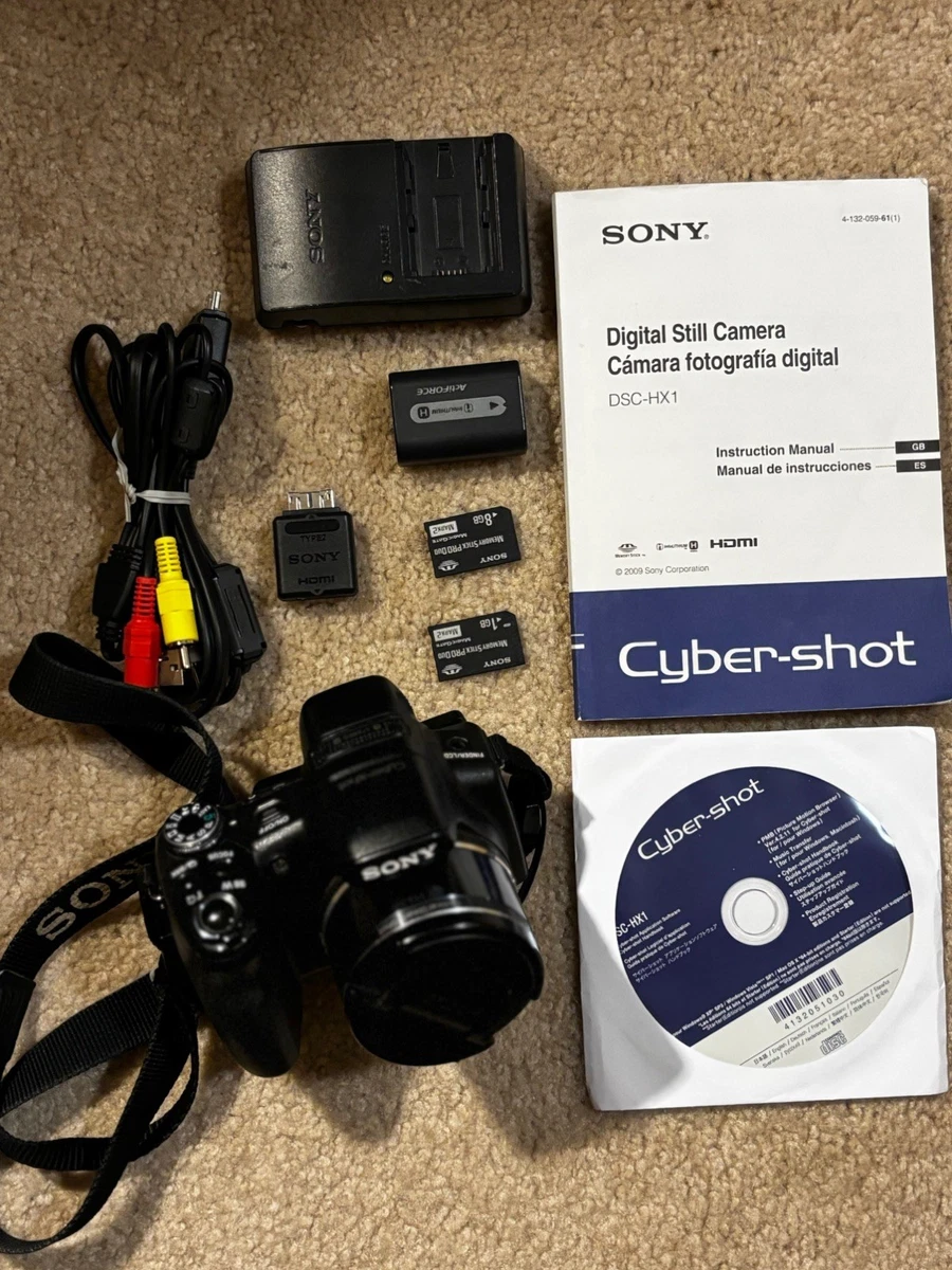 Preços baixos em Sony Cyber-shot DSC-HX1 Câmeras Digitais | eBay