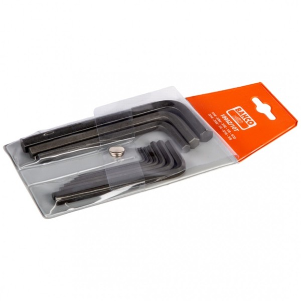 Bahco Sechskant-Winkelschraubendreher-Satz, 1/16'-3/8' - 10-Tlg.-image