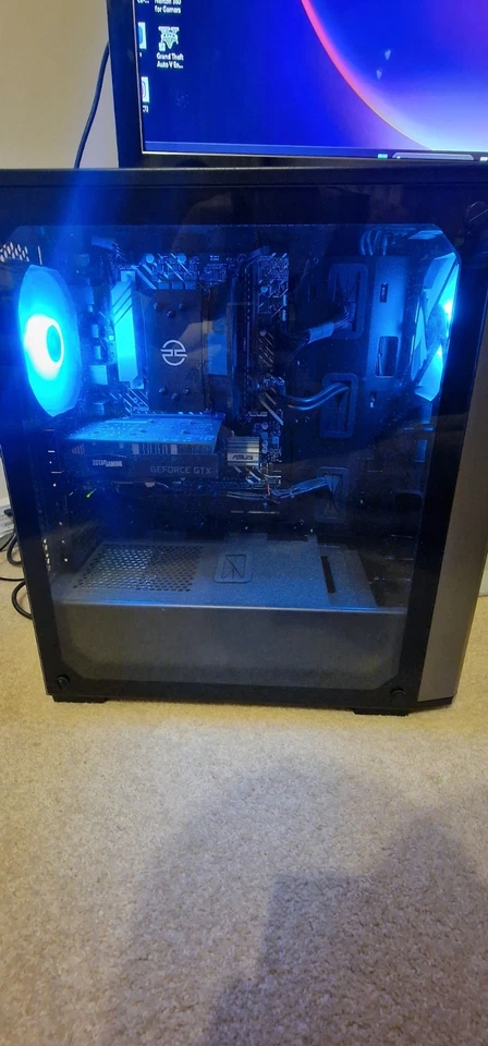 PCSPECIALIST Vortex G30 Gaming PC Setup with Power Cables - Image 2 of 4