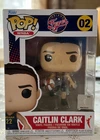New Funko Pop 02 WNBA Caitlin Clark Indiana Fever Vinyl Figure w/ Protector