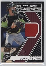 2023 Panini Elite Extra Edition Future Threads Connor Burns #FT-CB 1rs5