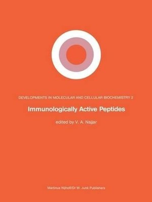 Immunologically Active Peptides by V.A. Najjar (English) Paperback Book