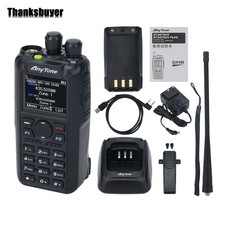 Anytone AT-D878UV Walkie Talkie DMR Radio Analog Digital APRS GPS Intercom