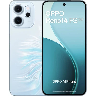 Cellulare Smartphone OPPO Reno 14FS 5G 6.57" 12+512GB Opal Blue