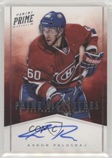 2011-12 Panini Prime Prime Signatures 89/99 Aaron Palushaj #5 Auto 1o3