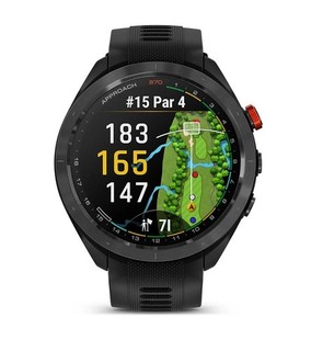 Garmin Approach S70 (Black 47mm) Golf GPS Watch Used Very Good Condition