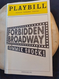 Forbidden Broadway Summer Shock Playbill Sept 2004 Ex Condition.