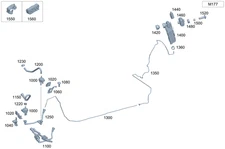 Genuine Mercedes-Benz Holder 166-476-06-36