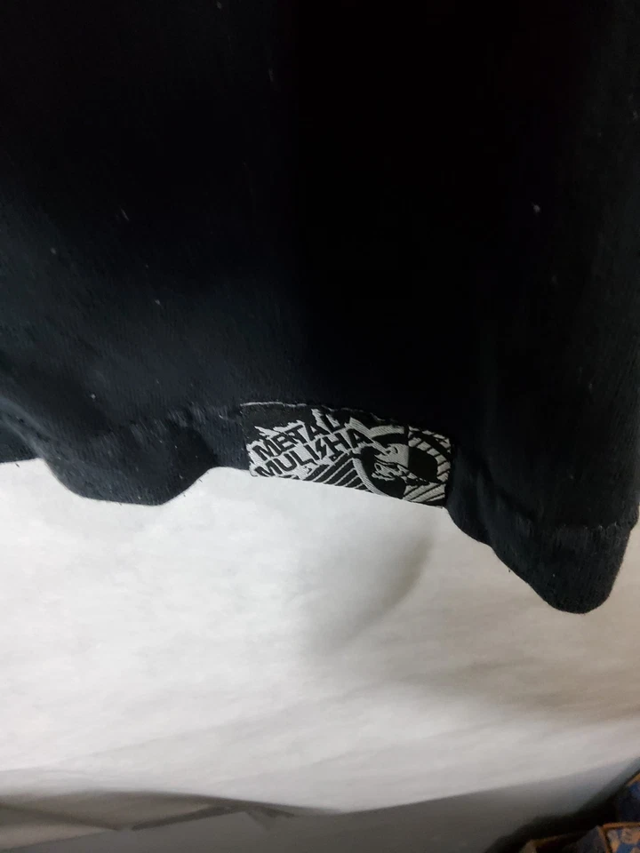 Camiseta Metal Mulisha Y2K "Ride In Peace" Estampado Grande Talla 2XL Doble Cara... Foto 4 de 4