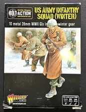 28mm Bolt Action US Army Infantry Squad Winter
