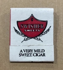 Vintage Collectible SWISHER SWEETS CIGAR Matchbook Unstruck And Complete