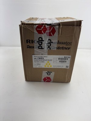 Ricoh MP C8003 Gelb / Yellow Laser Tonerkartusche NEU