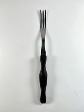 CUTCO Serving Turning Fork 1726 KK Black Handle 3 Prong Made in USA